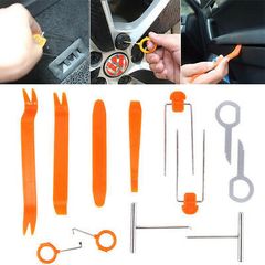12PCS Car Door Trim Panel Dash Stereo Radio Installer Removal Pry Tools Plastic