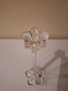 SALE!  NACHTMANN Bleikristall 5-pointed Star Flower Candle Holder