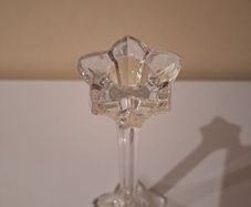 SALE!  NACHTMANN Bleikristall 5-pointed Star Flower Candle Holder