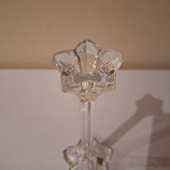 SALE!  NACHTMANN Bleikristall 5-pointed Star Flower Candle Holder