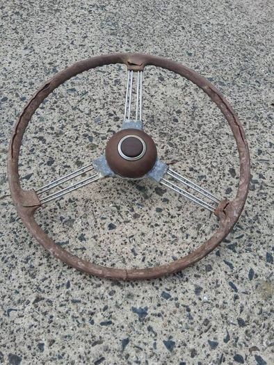 1940's 12 Spoke Banjo Steering Wheel