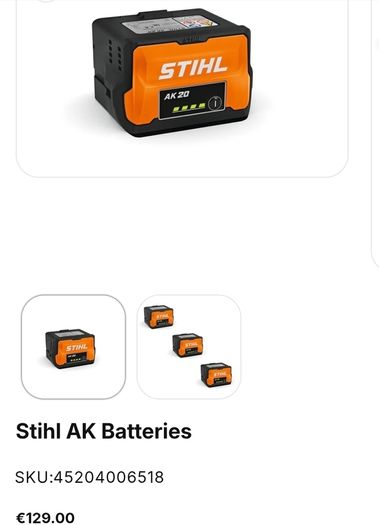 stihl AK 20