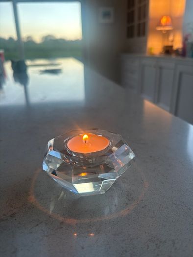 Paul costelloe tea light holder pair