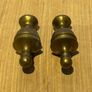 Antique Pair of Brass Urn / Clock Finials Image 4