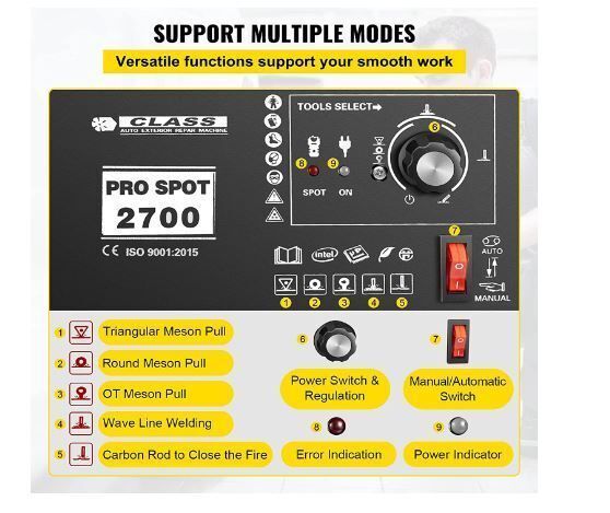 3500A Spot Welder Dent Repair Machine Auto Body