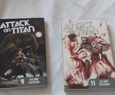 Attack on Titan 9 and 11 in English