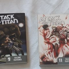 Attack on Titan 9 and 11 in English
