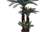 Artificial Plant Cycas Palm with Pot Green 125 cm