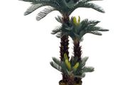 Artificial Plant Cycas Palm with Pot Green 125 cm