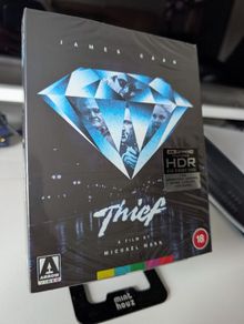Thief 4K Blu Ray Arrow Limited Edition Sealed