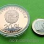 North Korea 2007 year Proof 20 Won. Image 3