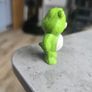 Luck Lucky Shamrock Clover Carebear Mini Figure 1983-1984 Kenner A.G.C. Image 3