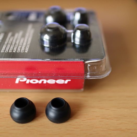 6 Pioneer In-Ear Gel Tips (3 pairs), BRAND NEW!
