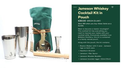 Jameson - New - Cocktail Set