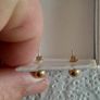 9ct gold earrings Image 4