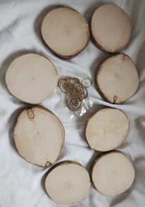 8 Sycamore Blanks with Hangers (25332)