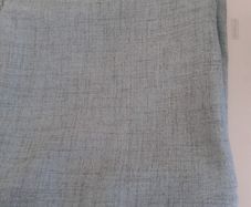 As new green linen curtains .Size 56"width x 82"length .A lot brighter than the pics .Just hung for a few days but dont go in the room .Unlined but heavy .Ringtop 12 euro .