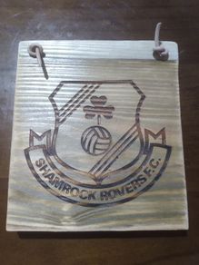 Shamrock Rovers Football Club League Of Ireland Laser Engraved Gift Idea
