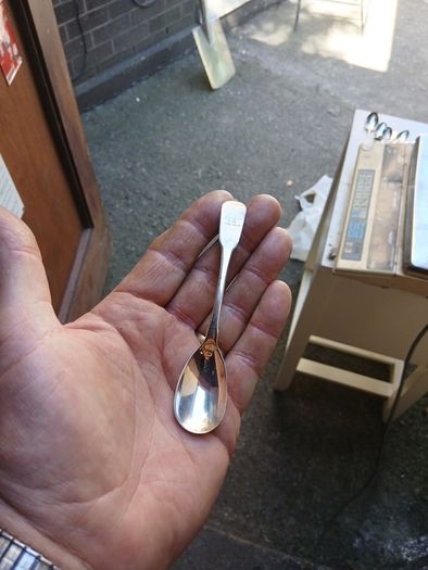 1819 irish silver spoon