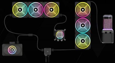 Corsair iCUE LINK System Hub + Cables