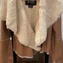 Beautiful tan fur lined jacket Image 8