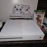 Xbox One S 1TB Box, Controllers, Games Image 3
