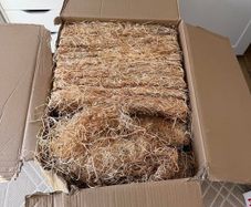 Wood Wool Hamper Filler 10kg, Natural Eco Gift Basket Packaging