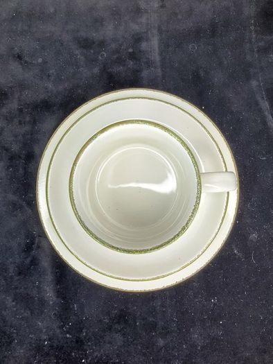 Set of 4 Midwinter Stonehenge Wild Oats Trio Tea Cup Saucer Plate Sets Vintage