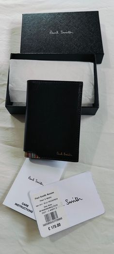 Paul Smith New In Box Mens Wallet Cc Multi Detail