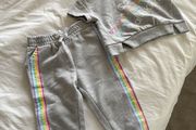 Calvin Klein baby girl 2-Piece Jogger Set
