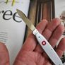 Vintage Discontinued Wenger Patriot Alox Swiss Army Knife with advertising Image 4