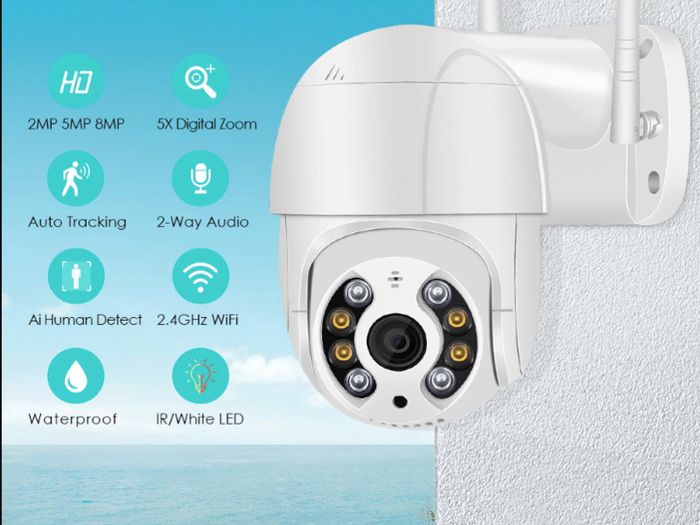 Wireless CCTV Camera With Night Vision Recording