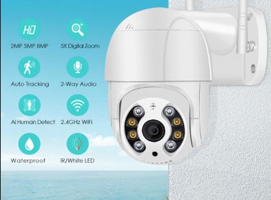 Wireless CCTV Camera With Night Vision Recording