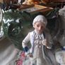A Pair of Blue/White18th Century  Couple Image 2