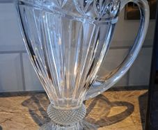 1960's Godinger Olympia Crystal pitcher