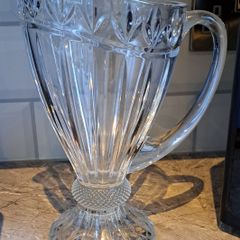 1960's Godinger Olympia Crystal pitcher