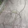Vintage iron chair frame Image 4