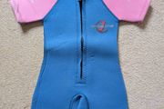 Girls wetsuit 1 to 2 years