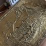 Vintage Brass Fireplace Companion Set & Coal Box Image 5