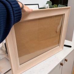 oak picture frame