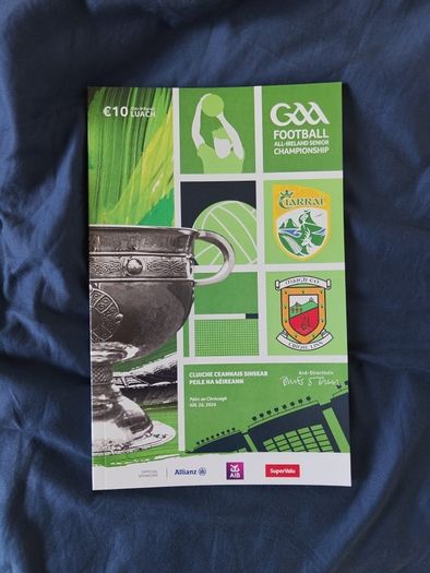 2026 All-Ireland Football Final Programme - Kerry v Mayo