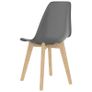 5 Piece Dining Set Grey Image 9