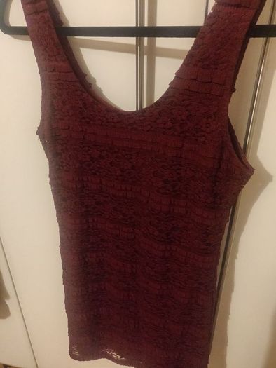 Forever 21 Red Lace Bodycon Dress