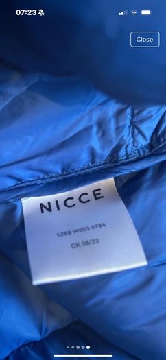 Nicce puffer jacket