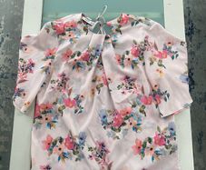 Pink blouse from Mango
