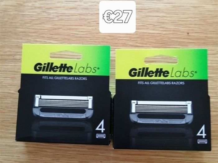 Gillette Labs Blades. birthday present holidays party gift ideas for men husband boyfriend the best a men can get. Unwanted household items.