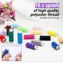 Sewing Kit, Mini Sewing Kits 87PCS Thread and Needles Set for Adults, DIY,Home, Travel & Emergency with Compact Small Purple Zipper Case (FREE POSTAGE) Image 4