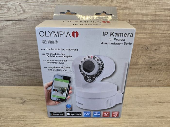 Olympia Ic 720 P Hd 5938 Lan, Wi-fi Ip Cctv Camera 1280 X 720 P