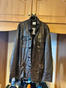 Armani Collezioni Leather Jacket