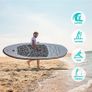 Inflatable 10x30x6 Ultra Light 16.7lbs SUP for All Skill Levels Everything Included with Stand Up Paddle Board, Adj Paddle, Pump, ISUP Travel Backpack, Leash, Waterproof Bag (FREE POSTAGE) Image 2